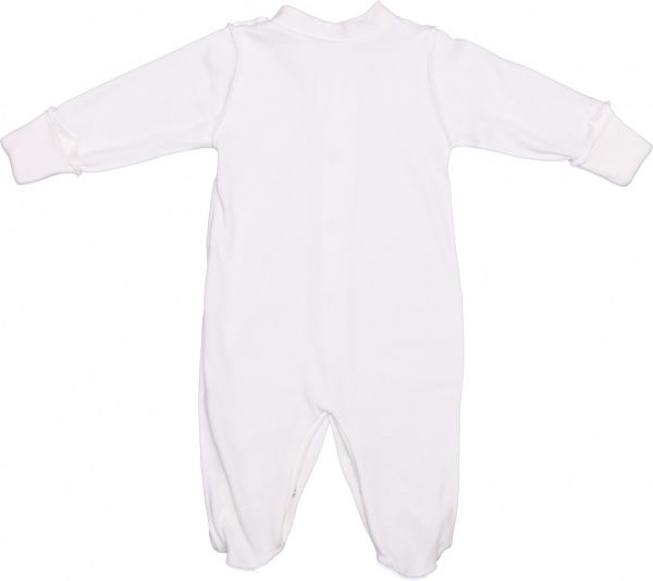 Комбинезон унисекс Bambinelli Be Happy Кмб304-2 р.62 молочный 