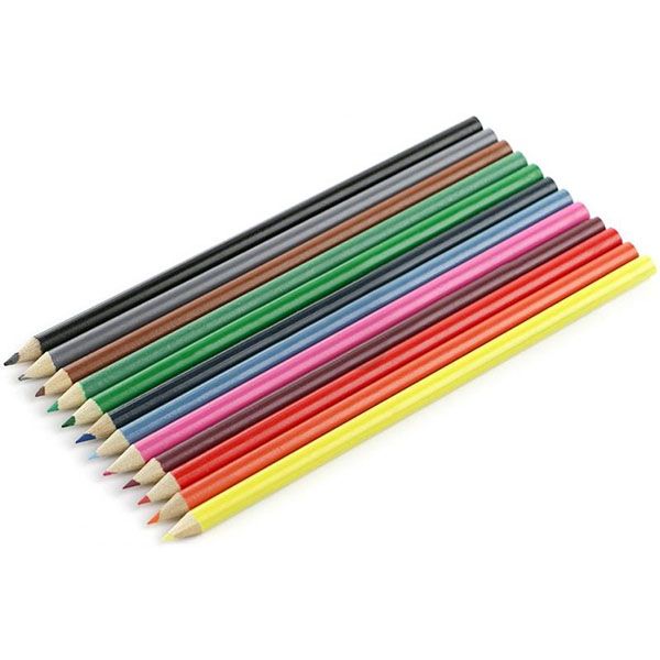 Олівці кольорові Тікі 12 кольорів