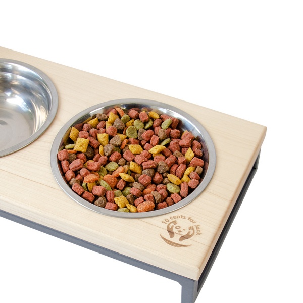 Миска потрійна 10 центів для Джека №3 XS 3х250 мл графіт