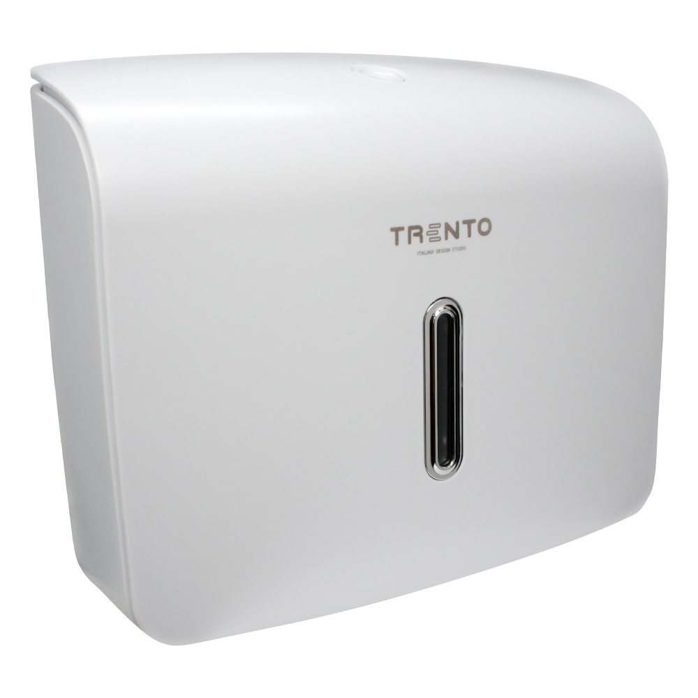 Роздавальник складаних паперових рушників Trento Figuro білий 65380