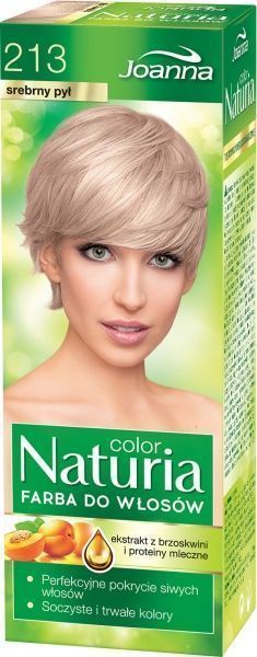 Фарба для волосся Joanna Naturia Color №213 срібний пил 100 мл