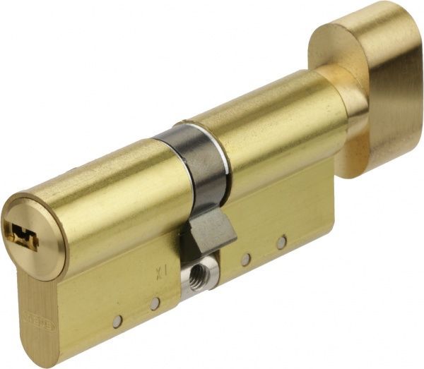 Цилиндр Abus KD15 35x35 ключ-вороток 70 мм матовая латунь