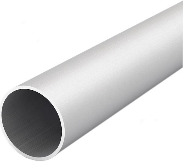 Труба профільна кругла алюміній АЛЮПРО анодована d60x2,5x2000мм