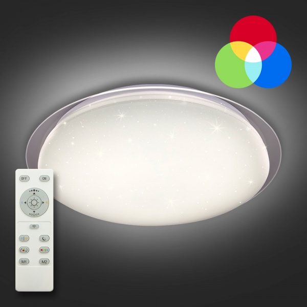 Светильник светодиодный Luminaria R330 SHINY 25 Вт белый 3000-6000 К SATURN 25W RGB 