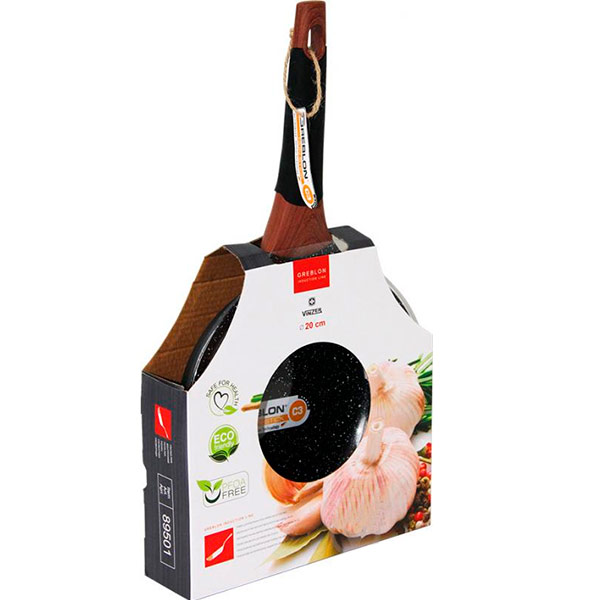 Сковорода Greblon Induction Line 20 см 89501 Vinzer