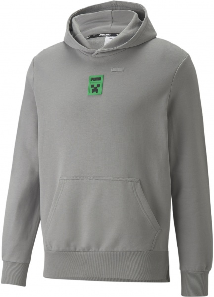 Джемпер Puma x MINECRAFT Hoodie 53437676 р. M серый