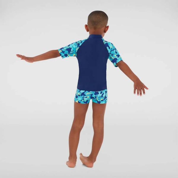 Набор для плавания Speedo PRT SUNT SET IM 811883G748 р.5YRS темно-синий