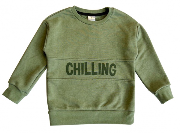 Реглан для мальчика Роза р.146 хаки 221105 