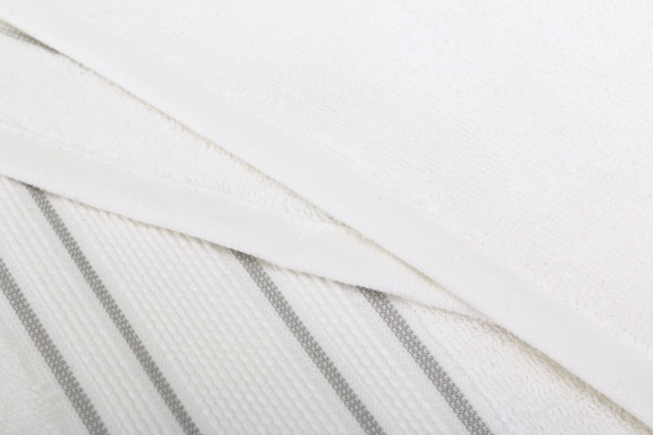 Полотенце Villa 70x140 см белый с серым Sous Dias 