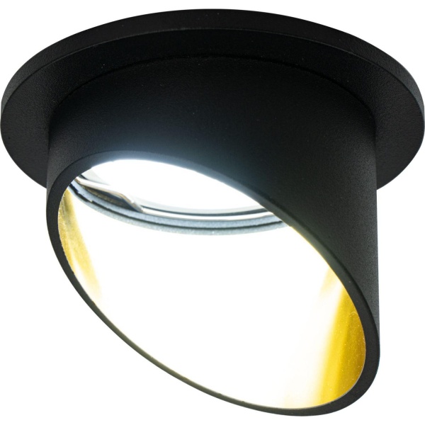 Светильник точечный Berger 40 Вт GU10 черный 3017-DL-1 Black 