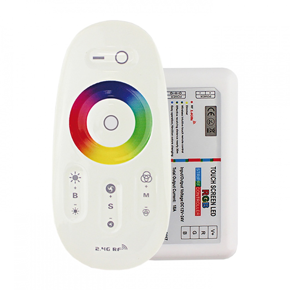 Контроллер Eurolamp 24 В 216 Вт IP20 CNTR/RGB(12-24V)