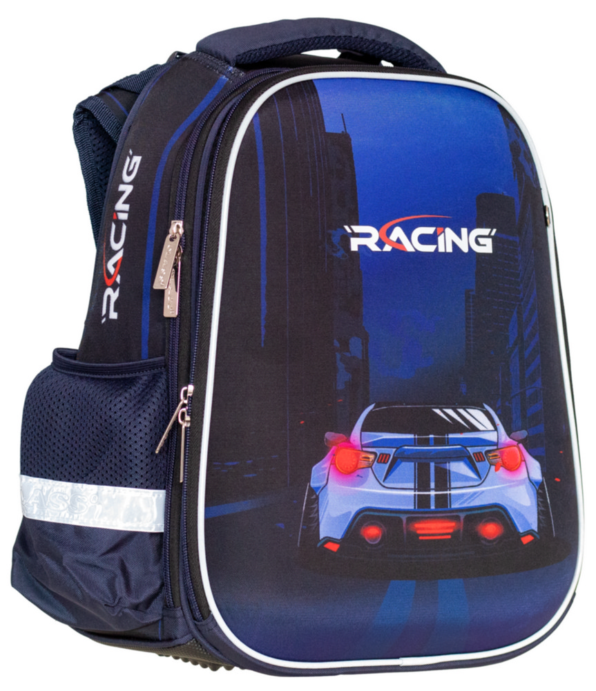 Ранець шкільний CLASS Racing 38х29х16 см 2515C 13010121