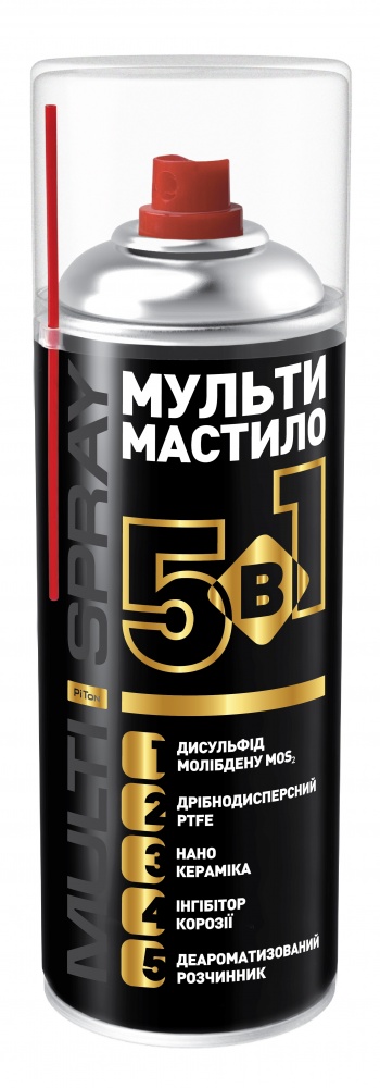 Многоцелевое смазочное средство Piton 5 в 1 400 мл