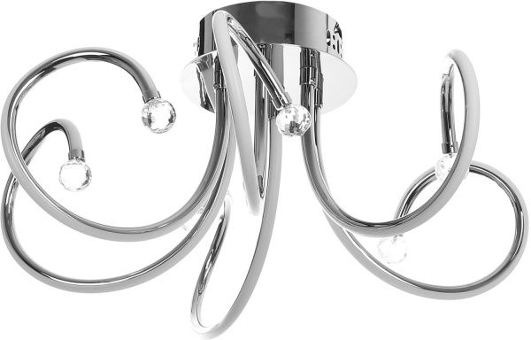 Люстра світлодіодна Luce S0046S03 66 Вт хром 