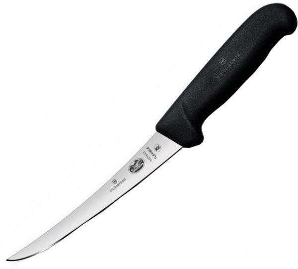Ніж кухонний Fibrox Boning Flex 15 см чорний 5.6613.15 Victorinox