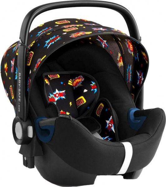 Автокресло Britax-Romer BABY-SAFE2 i-SIZE Comic Fun черный black 2000030762