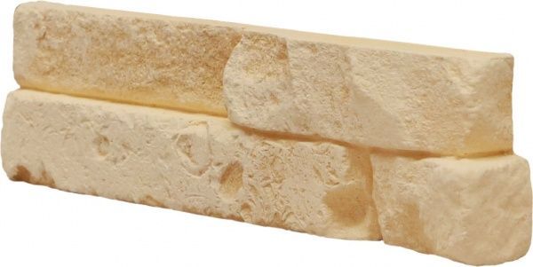 Плитка гипсовая уголок RUSTIKA Валенсия солнечная 0,96 пог.м 