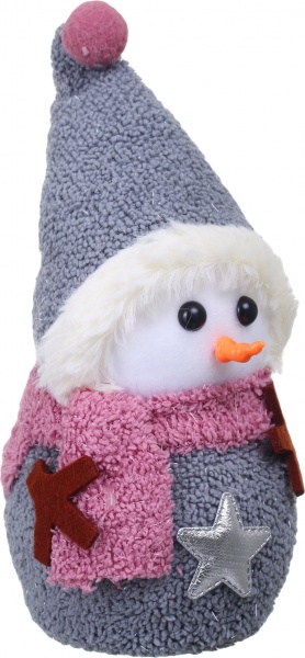 Подвеска Снеговик пенопласт микс 4 вида 24 см 