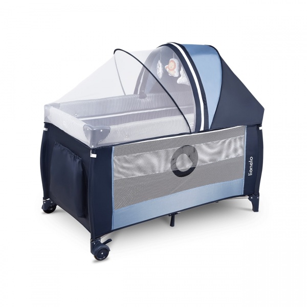 Манеж-ліжко Lionelo Sven Plus blue navy LO.SV10