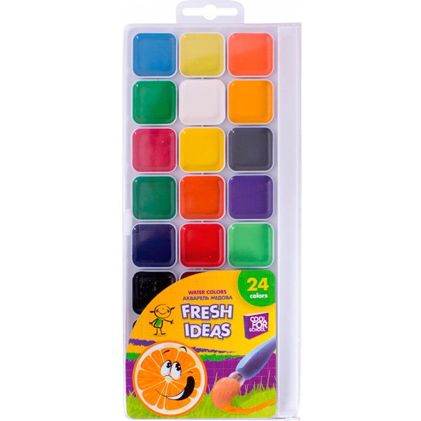 Акварель медовая Fresh Idea Cool For School