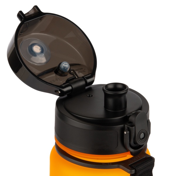 Пляшка для води 500 мл Uzspace помаранчевий Frosted