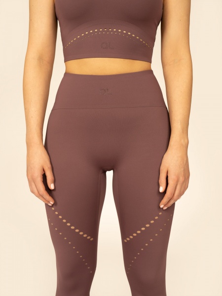 Лосини 4F TIGHTS FNK 4FAW22TFTIF084-80S р.M коричневий