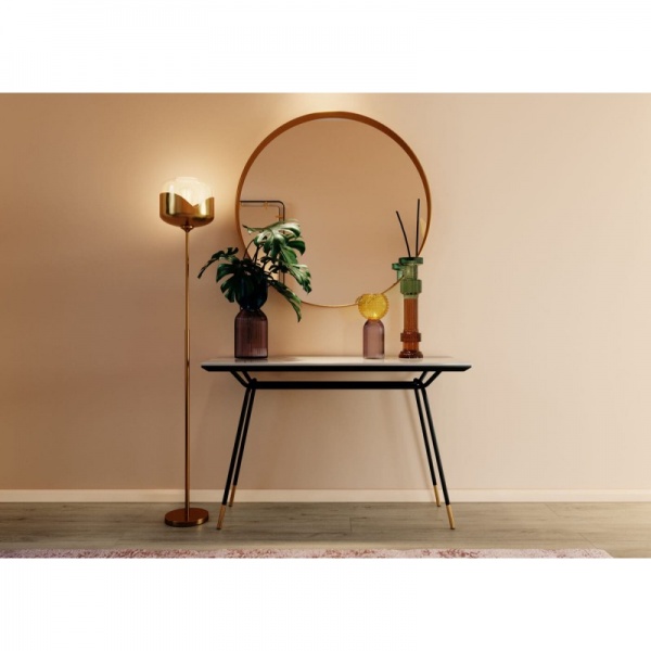 Ваза KARE Design Marvelous Duo 40 см сине-фиолетовая 