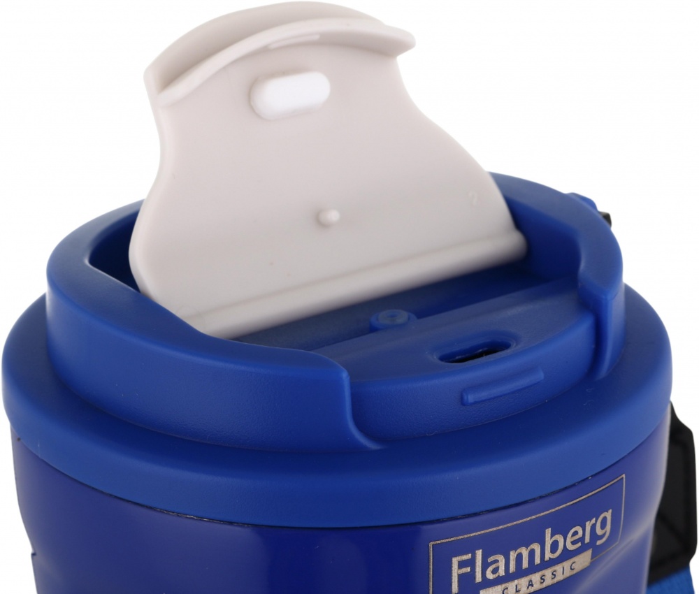 Термочашка Flamberg Mahoney 400 мл синій