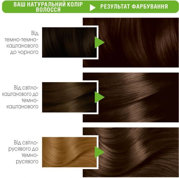 Крем-фарба для волосся Garnier Color Naturals №4 каштан 110 мл
