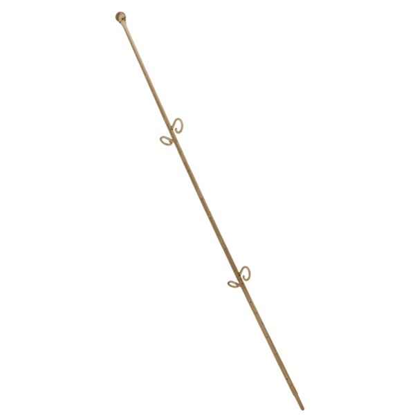 Опора пластикова Алеана Сфера для орхідей коричневий прозорий PS 114044