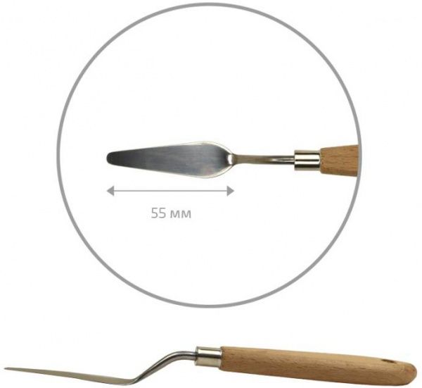 Мастихін 11904 крапля 5,5 см код 1025 Rosa Start 