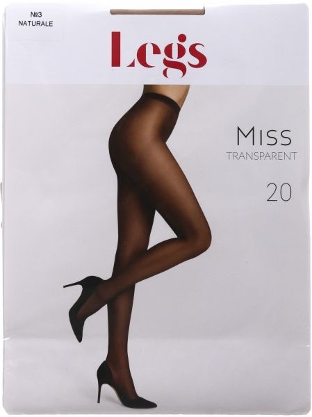 Колготки женские Legs 110 MISS 20 den naturale р. 3 телесный 
