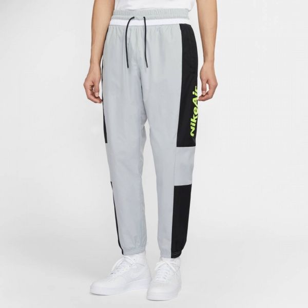 Штани Nike M NSW AIR PANT WVN CK4395-077 р. 2XL сірий
