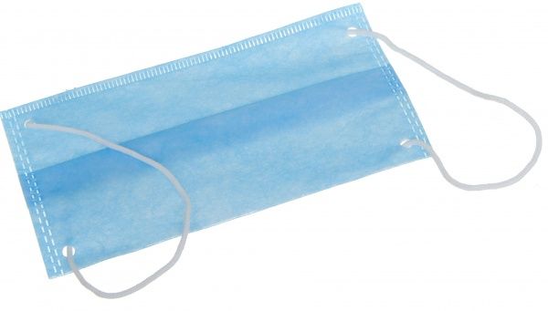 Маска захисна 4-х шарова 5 шт./уп.