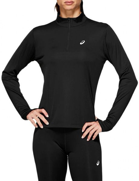 Джемпер Asics SILVER LS 1/2 ZIP TOP 2012A033-001 р. S чорний
