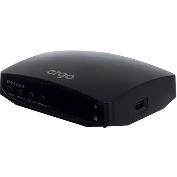 Цифровий ефірний приймач Ergo DVB-T2 2018