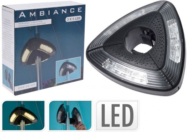 Фонарь для зонта AMBIANCE 19 см