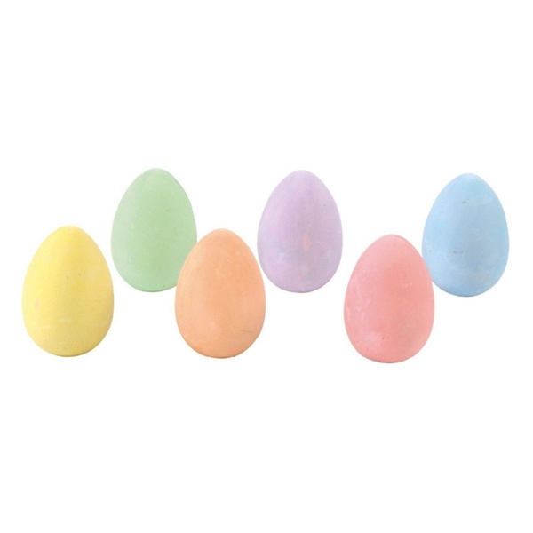 Набор мелков Scentos в форме яйца Весенние цвета 11659