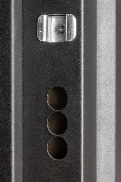 Дверь входная Булат Термо House-705 стеклопакет венге темный 2050x950 мм левая