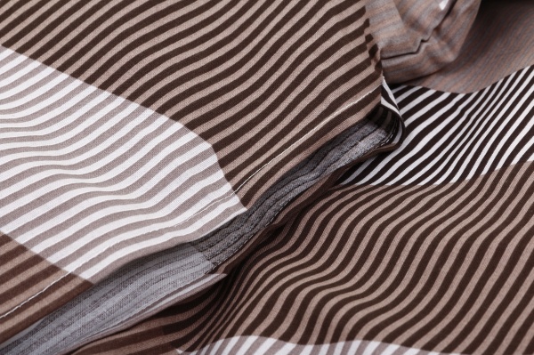 Комплект постільної білизни Бруно 1,5 коричневий La Nuit (без простирадла) 