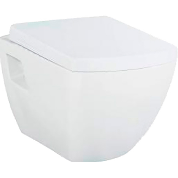 Унітаз підвісний CREAVIT Tetra TP326.00100+KC3181.00