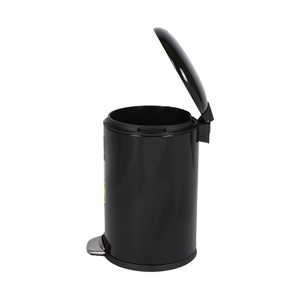 Ведро с педалью Eko LUNA 8 л черное