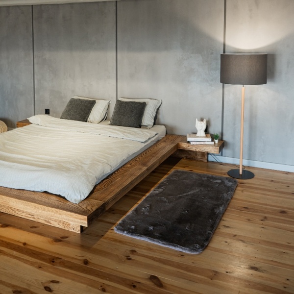 Килимок Dariana Rabbit Classic 75x150 см dark grey 