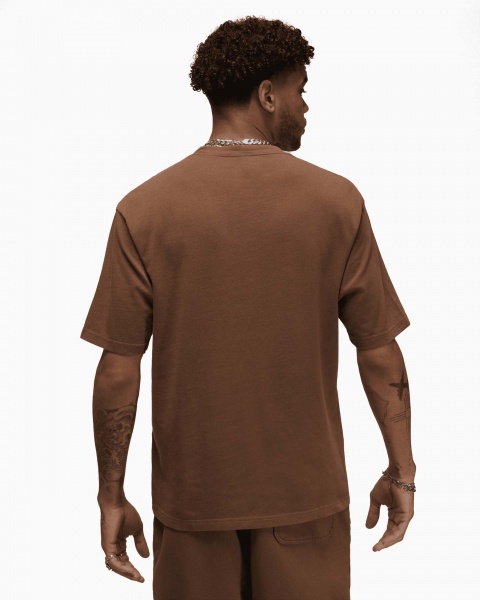Футболка Nike M J AIR JDN WM TEE DV6465-270 р.M коричневый