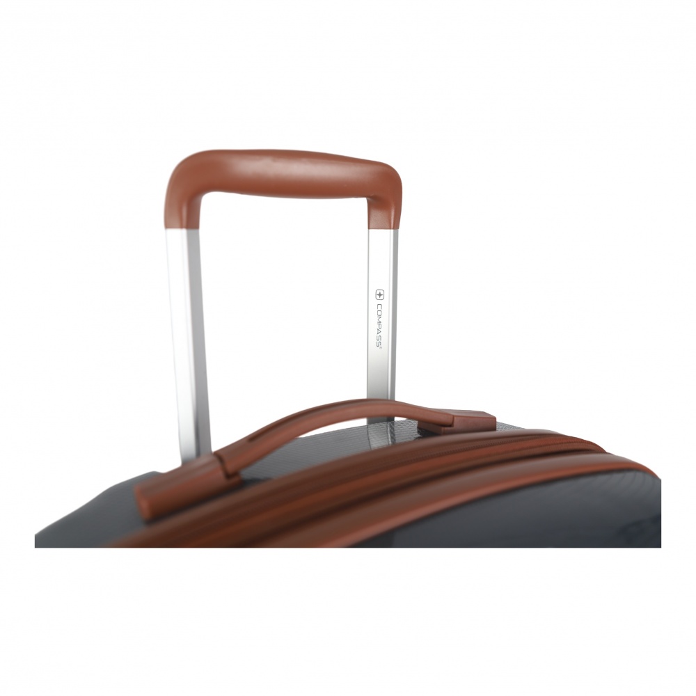 Чемодан Compass N1488 L темно-синий 32x52x79 см