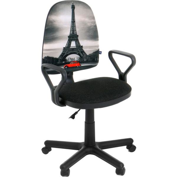 Крісло Nowy Styl Saturn GTP (CH) ZT-24 Paris чорний 