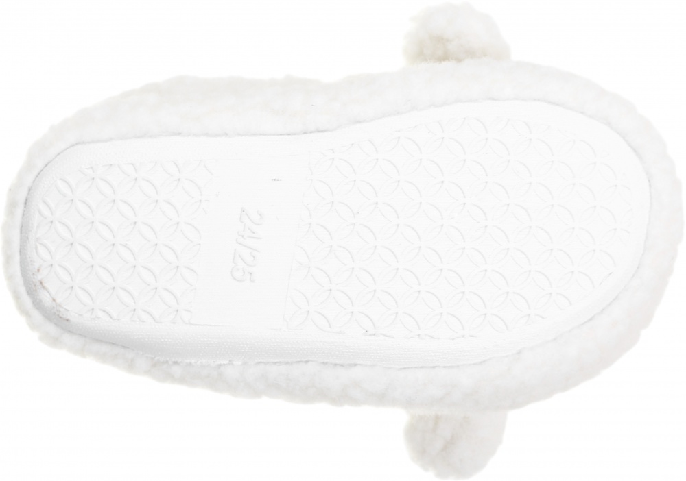 Тапочки для девочек HW с аркой Овечка р.28-29 белый NULL