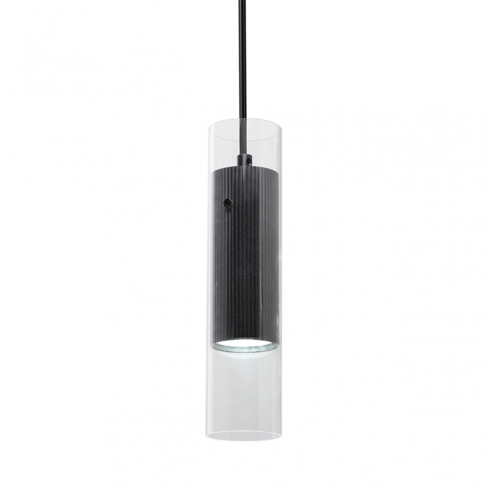 Підвіс Eurolamp ShineRod 1xGU10 чорний LED-LP-1хGU10(black)