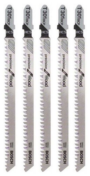Набір пилок для електролобзика Bosch Дерево 10 шт.