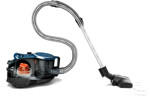 Пылесос Bosch BGS412000 blue 